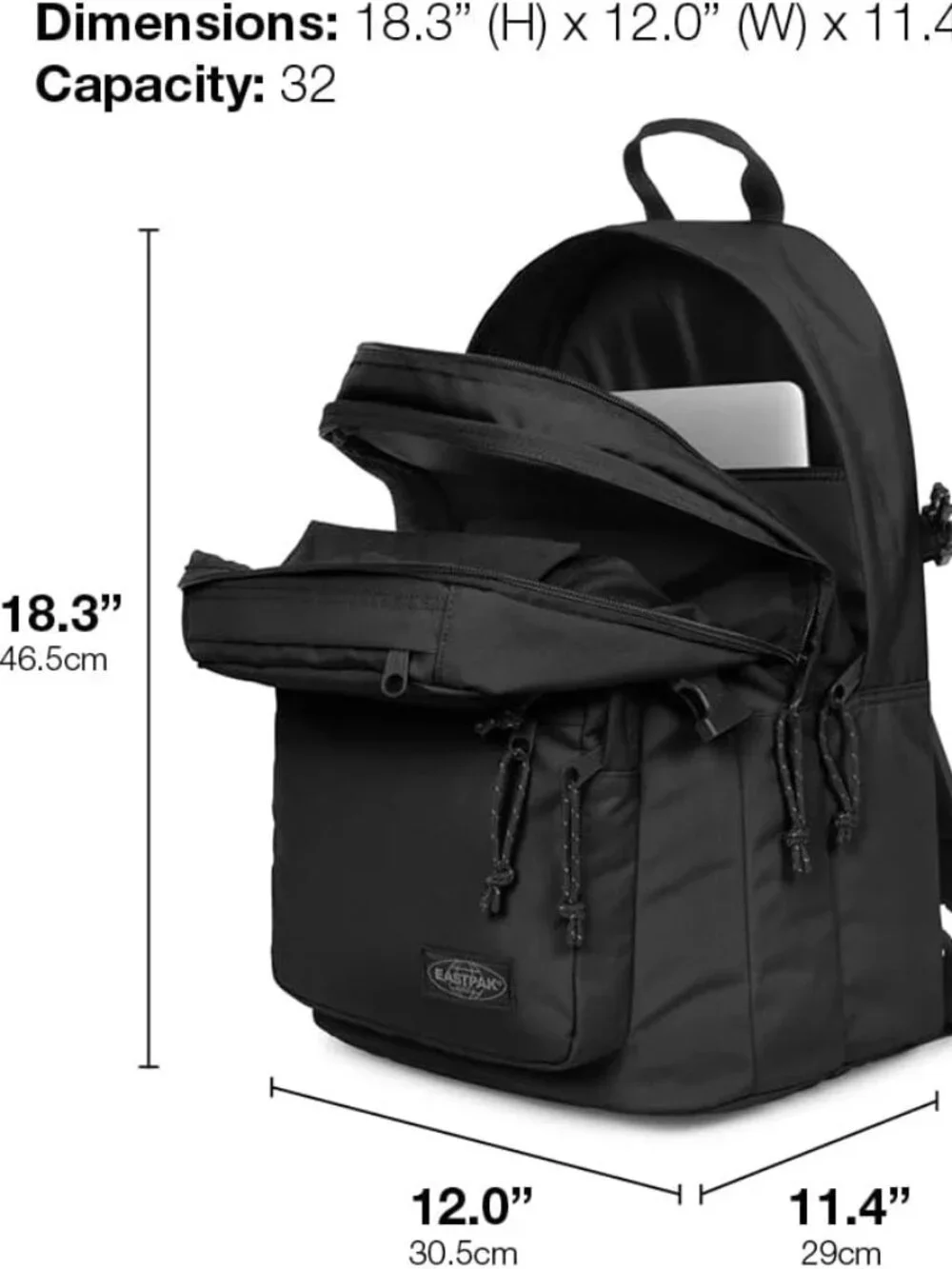 Eastpak Double Pro Backpack in Sunday Grey/NWT